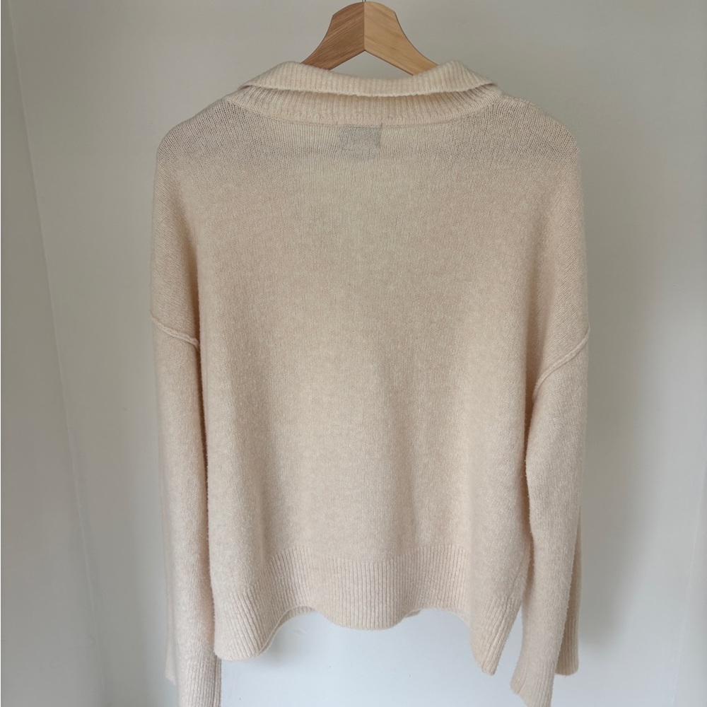 ASOS Small Cream Button-Up Cardigan - Picture 4 of 4